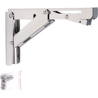 スガツネ工業 SUGATSUNE (120057207)EBNー200ーSLステンレス 折りたたみ棚受 EBN-200-SL 1本（直送品）