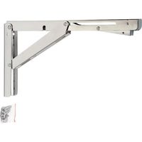 スガツネ工業 SUGATSUNE (120057209)EBNー303ーSLステンレス 折りたたみ棚受 EBN-303-SL 1本（直送品）