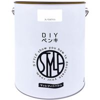 ニッペホームプロダクツ ニッぺ DIYペンキ マットフィニッシュ スノウホワイト 4kg 4976124887703 1缶 567-0053（直送品）