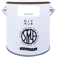 ニッペホームプロダクツ ニッぺ DIYペンキ マットフィニッシュ スノウホワイト 1kg 4976124887307 1缶 567-0066（直送品）