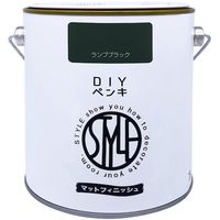 ニッペホームプロダクツ ニッぺ DIYペンキ マットフィニッシュ ランプブラック 1kg 4976124887321 1缶 567-0075（直送品）