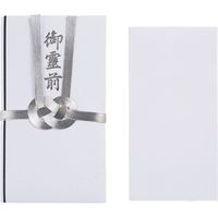 ジョインテックス 御霊前金封 総銀10本 15枚入 N040J 1箱