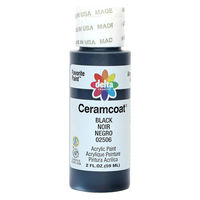 PLAID プラッド アクリル絵具 セラムコート ブラック CE-2506 2oz.(59ml) DT-2506 1本