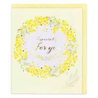 クローズ・ピン 二つ折り色紙 ミモザ SC16351 1冊