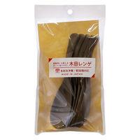 サンライフ 木目レンゲ　オリーブグリーン 5P 15cm 1セット(5本)