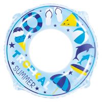 東京ローソク 浮輪60cm トロピカルサマー（ウキワ60cm） 076395 1個