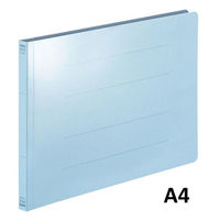 コクヨ アスクル 共同企画 フラットファイル PPラミネート A4ヨコ ロイヤルブルー 10冊 オリジナル（わけあり品）