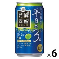 チューハイ タカラ 発酵蒸留サワー 平日の3% 〈ぶどう〉 缶