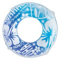 東京ローソク 浮輪80cm ブルーマハロ 082060 1個