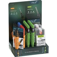 ピカマーカー 建築用シャープペンシル+マーカーセット”Mix Display Dry 箱入りセット 6632503 1箱(20本)（直送品）