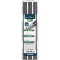 ピカマーカー 建築用シャープペンシル"BIG Dry用替芯 12本入り 黒10H(日本語パッケージ) 605503 1パック(12本)（直送品）