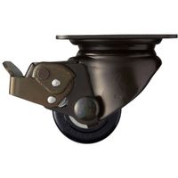 ハンマーキャスター ハンマー 低床式重荷重用キャスター 自在(ストッパー付) 車輪径50mm ナイロン車輪 5451S-NRB50 1個（直送品）