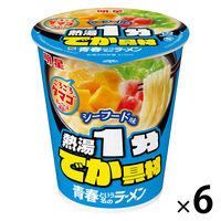 青春という名のラーメン  シーフード味 62g 1セット（1個×6） 明星食品