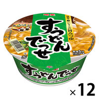 明星食品 明星 すうどんでっせ 67g 1セット（1個×12） 明星食品