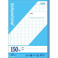 キョクトウ スクールラインプラス 150字 LSP150 1セット(5冊)（直送品）