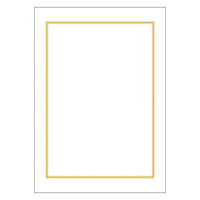 ササガワ OA辞令用紙 B5判 三重枠 9-1400 1セット(1冊(20枚)×5