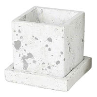 ダルトン プランターダルトン DULTON ソリッド プランター キューブ S ラフグレー 328748 1個（直送品）