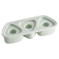 スケーター おにぎり型 おにぎり押し型3個 くすみカラー くすみグリーン 447163 1個（直送品）