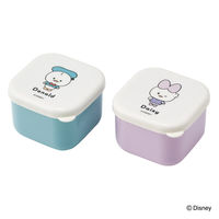 スケーター シール容器 2個入り 抗菌ミニシールボックス ユルルンドナルド 459317 1個（直送品）