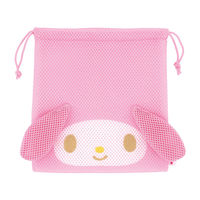 スケーター 巾着 メッシュ生地 洗濯OK マイメロディ 463927 1個（直送品）