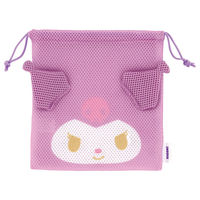 スケーター 巾着 メッシュ生地 洗濯OK クロミ 463928 1個（直送品）