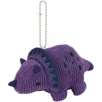 スケーター ぬいぐるみ マスコット キーホルダー ボールチェーン ディノサウルス トリケラトプス 464804 1個（直送品）