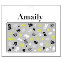 Amaily ネイルシール No.7ー4 シャドーフラワー 146887 1枚（直送品）
