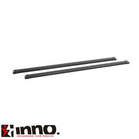 カーメイト スクエアバーセット 147cm INB147BK 1箱（直送品）