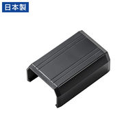 サンワサプライ  CA-KK22BK用ケーブルカバー（幅22mm、直線、ブラック） CA-KK22BKJ（直送品）