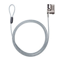 サンワサプライ  Surface用セキュリティワイヤー（ダイヤル錠タイプ） SLE-48SSFPG（直送品）