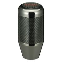 カーメイト カーボンMTノブ 300g 耐久レース・ストレートに マニュアル車/MT車/ RA-65 1箱（直送品）