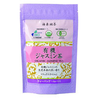 海東銘茶 有機 ジャスミン茶 ティーバッグ 1袋（15バッグ入）