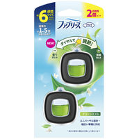 (旧品)ファブリーズ 車用 イージークリップ グリーンミスト 1パック（2個入） 消臭剤 芳香剤 P＆G