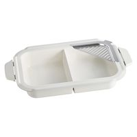 美品 BRUNO コンパクトホットプレート セラミックコート鍋 BOE021 ★ BRUNO ブルーノ セラミックコート鍋 コンパクトホットプレート用