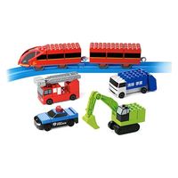 タカラトミー トミカ・プラレールブロック エントリーセット 1個