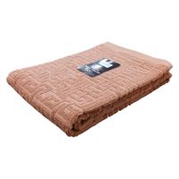 林 バスタオル　ホテルタイプ　バラエティカラー5　ブラウン（茶）　1枚