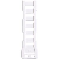 PANDUIT 水平型ケーブル固定具 難燃性白 5個入 PPF2SV-S25-V69 1セット(50個:5個×10袋)（直送品）