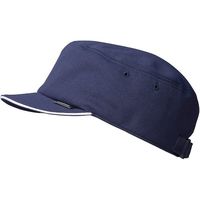 特殊衣料 頭部保護帽abonet JOB フラット スミキャップ ネイビー S3877-40 1セット(5個) 557-9434（直送品）