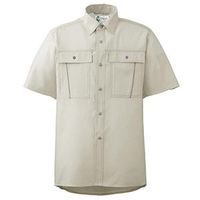 ミドリ安全 作業服 春夏 半袖 シャツ RCS600 上 アイボリー 3L 3120707307 1点（直送品）