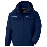 ミドリ安全 防寒服 秋冬 ブルゾン ベルデクセル VE1097 上 ネイビー 4L 3130026008 1点（直送品）