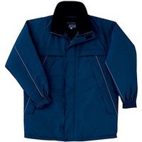 ミドリ安全 防寒服 コート 帯電防止 防風 軽量 SE1077 3L ネイビー 3130017607 1点（直送品）