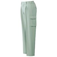 ミドリ安全 作業服 春夏 スラックス 帯電防止 VES56C下 LL ライトグリーン 3122107806 1点（直送品）