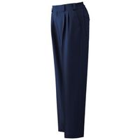 ミドリ安全 作業服 春夏 スラックス 帯電防止 VES57 S ネイビー 3122107403 1点（直送品）