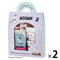 ムーミン バスギフトバッグ ラベンダー 1セット（1個×2） グローバルプロダクトプランニング