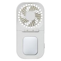 ライフオンプロダクツ ペルチェ冷却機能折りたたみファン リリーホワイト LCAF019-LW 1台
