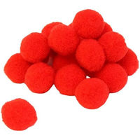 日本紐釦貿易 カラー凡天 径約15mm 1レッド BCN15-1 1袋(50個)