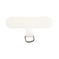 日本紐釦貿易 スマホストラップホルダーパーツ Dカンタイプ ホワイト SS-2W 1枚