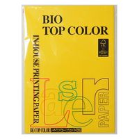 伊東屋 バイオトップカラーA4 80g 100枚 BT129 マスタード 1パック