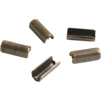 日本紐釦貿易 ゴム留め金具 アンティークゴールド 3×10mm A16-4 1パック(20個)