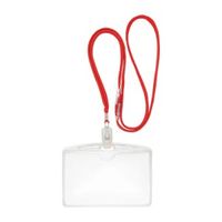 クラウングループ 吊下げ名札エコノミータイプ赤(10枚) CR-NF62-R 1袋